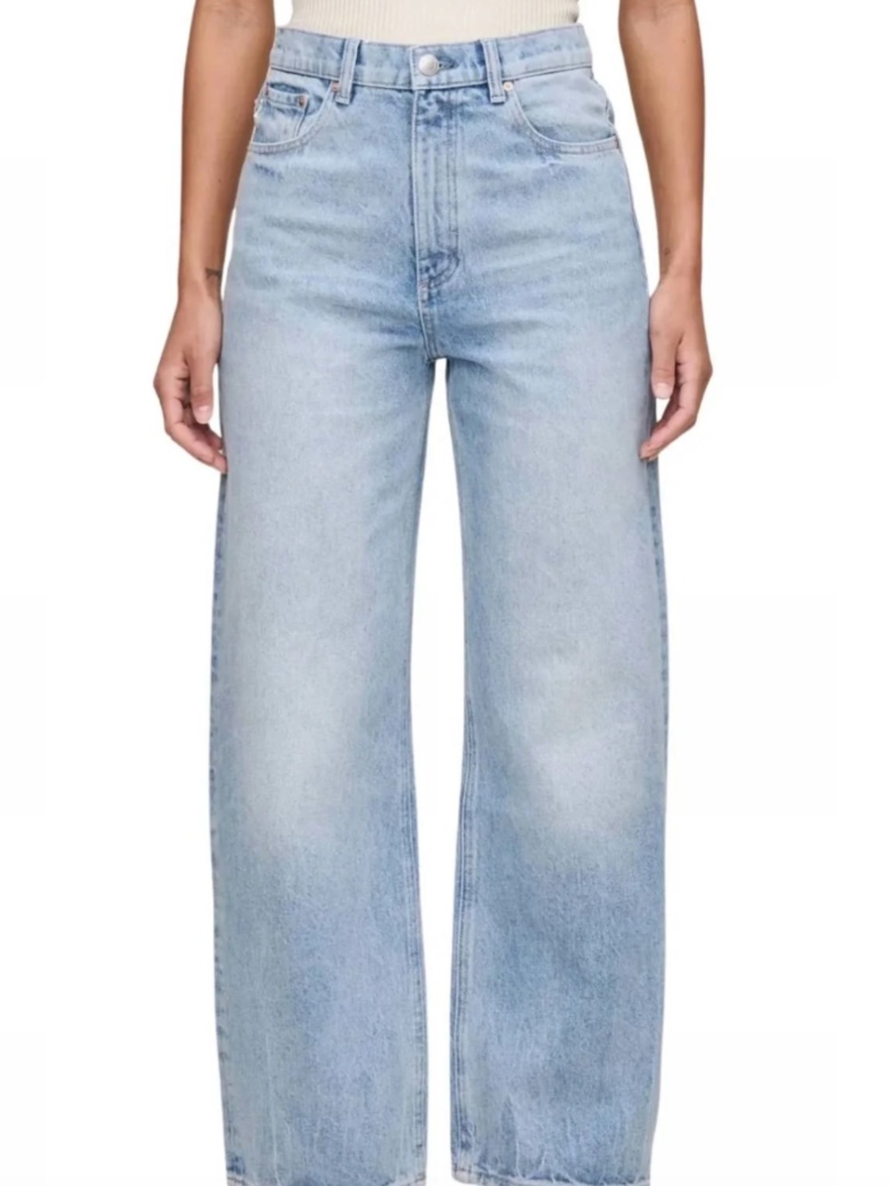 NWOT DL1961 Sustainable Denim Karmine Refined Wide Leg 31"